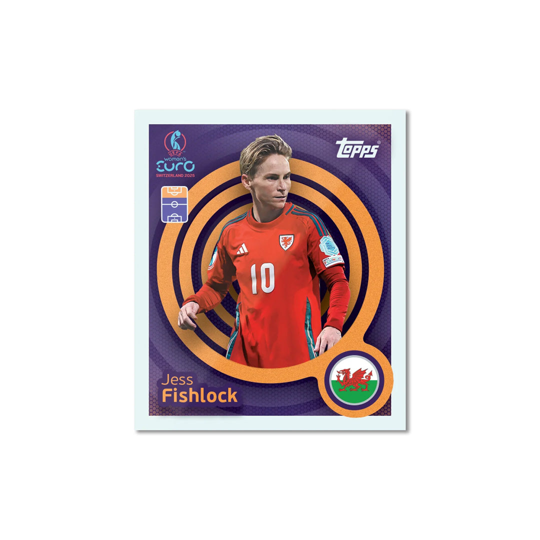 Official Women's Euros 2025 Sticker Collection - Eco Pack - Merchandise by Topps The Chelsea Gamer