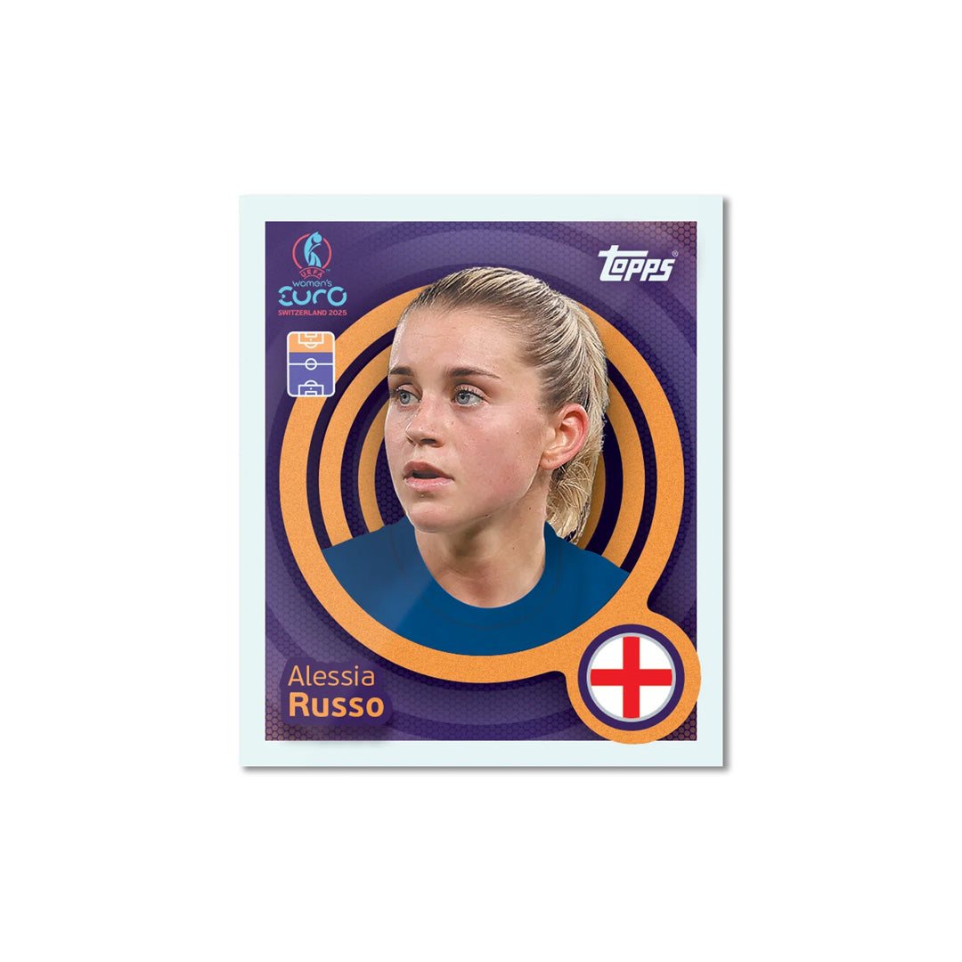 Official Women's Euros 2025 Sticker Collection - Eco Pack - Merchandise by Topps The Chelsea Gamer