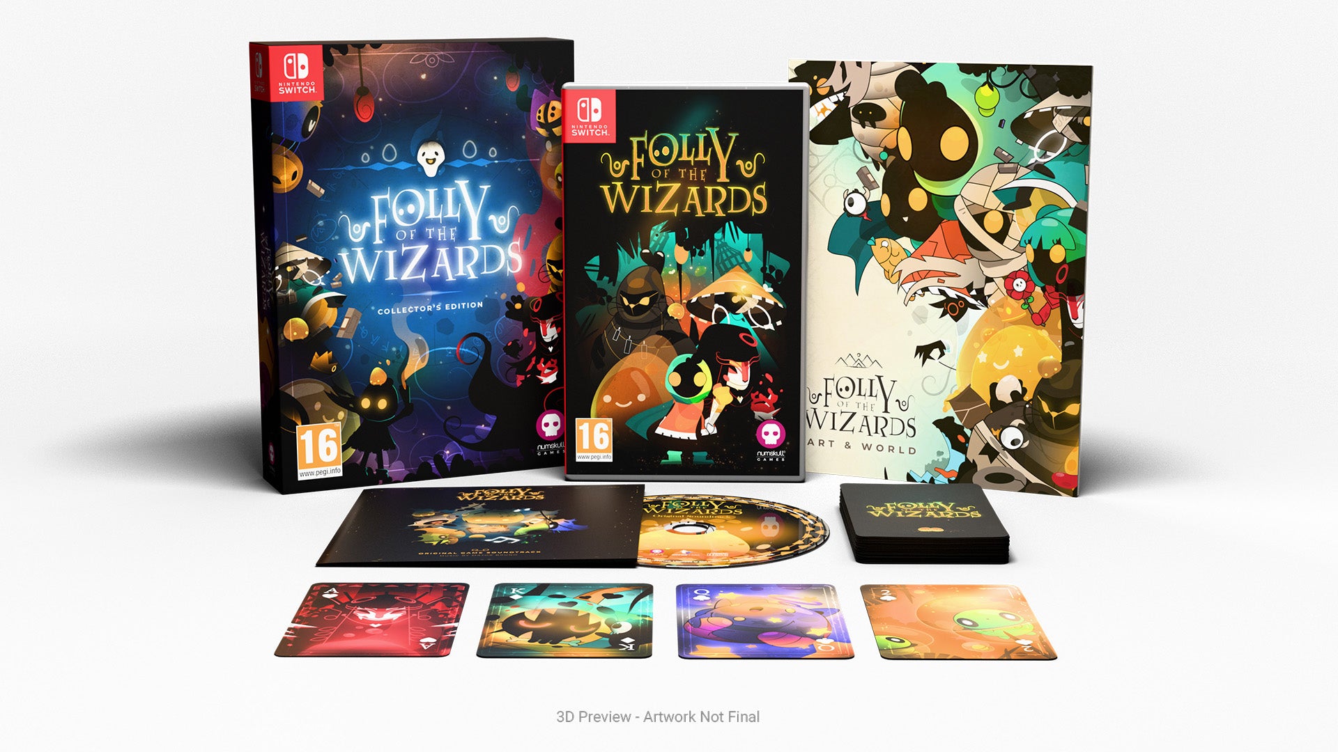 Folly of the Wizards Collectors Edition - Nintendo Switch - Video Games by Numskull Games The Chelsea Gamer