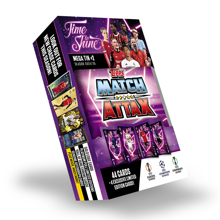 Match Attax 24/25 - Mega Tin 'Time to Shine' - Tin #2 - Merchandise by Topps The Chelsea Gamer