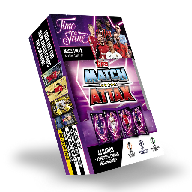 Match Attax 24/25 - Mega Tin 'Time to Shine' - Tin #2 - Merchandise by Topps The Chelsea Gamer
