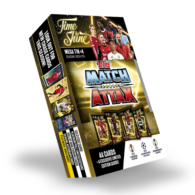 Match Attax 24/25 - Mega Tin 'Time to Shine' - Tin #4 - Merchandise by Topps The Chelsea Gamer
