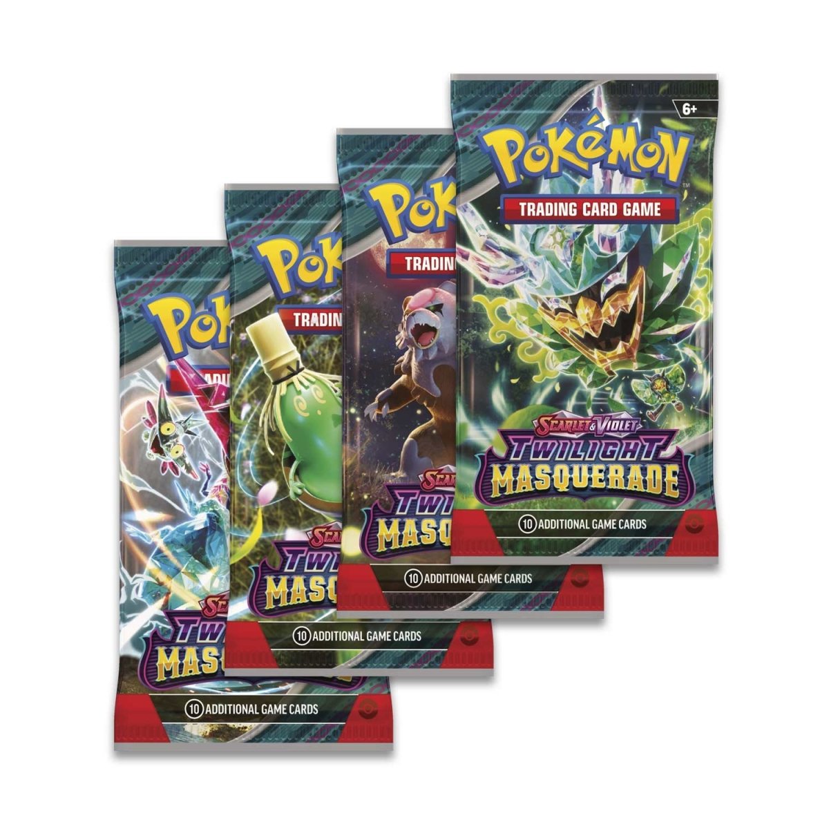 Pokémon TCG: Scarlet & Violet 6 - Twilight Masquerade - Single Booster Pack - Merchandise by Pokémon The Chelsea Gamer