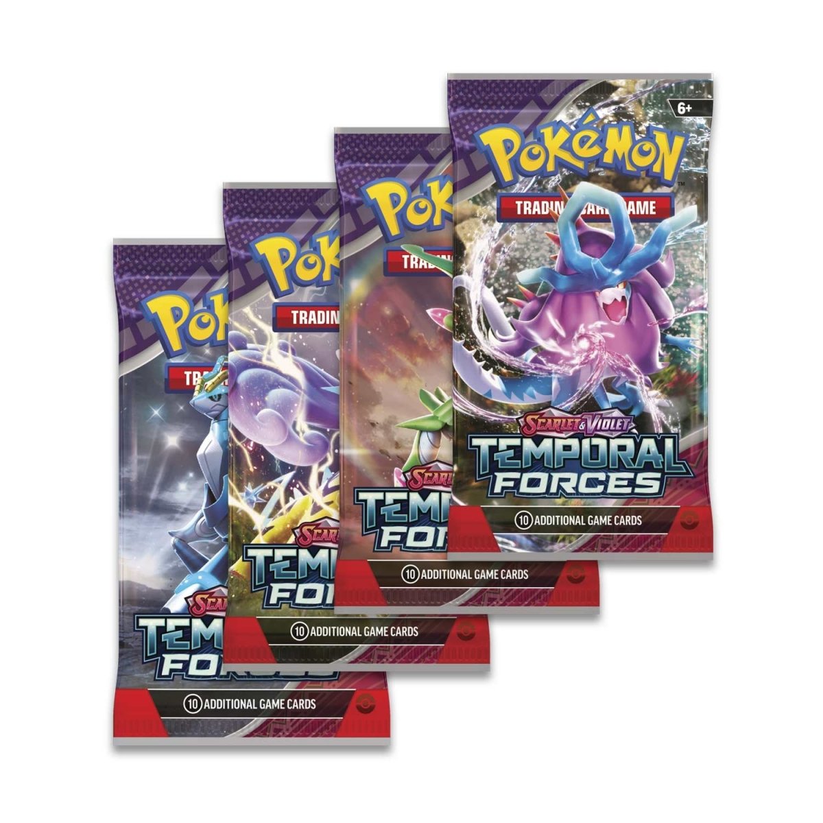 Pokémon TCG: Scarlet & Violet—Temporal Forces - Single Booster Pack - Merchandise by Pokémon The Chelsea Gamer