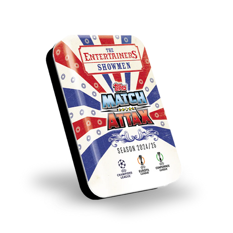 Match Attax Season 24/25 - The Entertainers Showmen - Booster Tin #3 - Merchandise by Topps The Chelsea Gamer