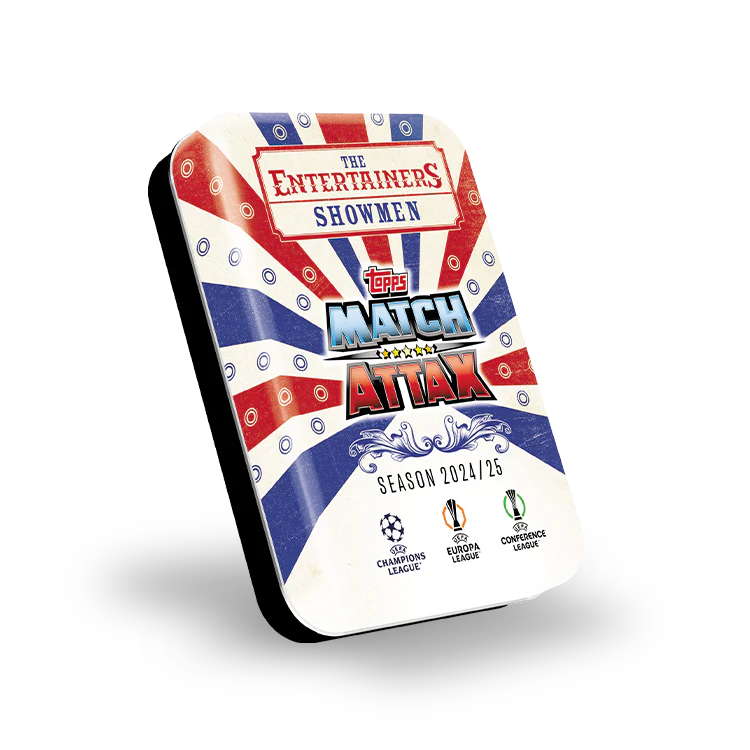 Match Attax Season 24/25 - The Entertainers Showmen - Booster Tin #3 - Merchandise by Topps The Chelsea Gamer