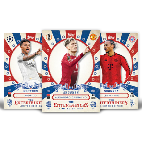 Match Attax Season 24/25 - The Entertainers Showmen - Booster Tin #3 - Merchandise by Topps The Chelsea Gamer