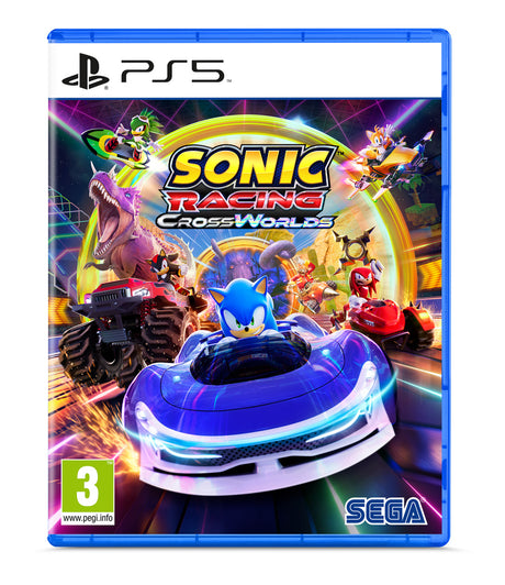 Sonic Racing Crossworlds - PlayStation 5 - Video Games by SEGA UK The Chelsea Gamer