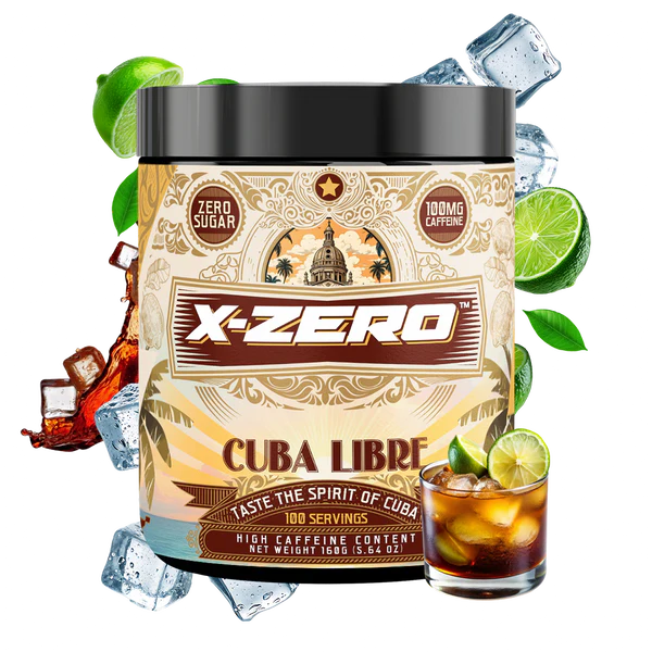 X-Zero - Cuba Libre (160g / 100 Servings) - Merchandise by X-Zero The Chelsea Gamer
