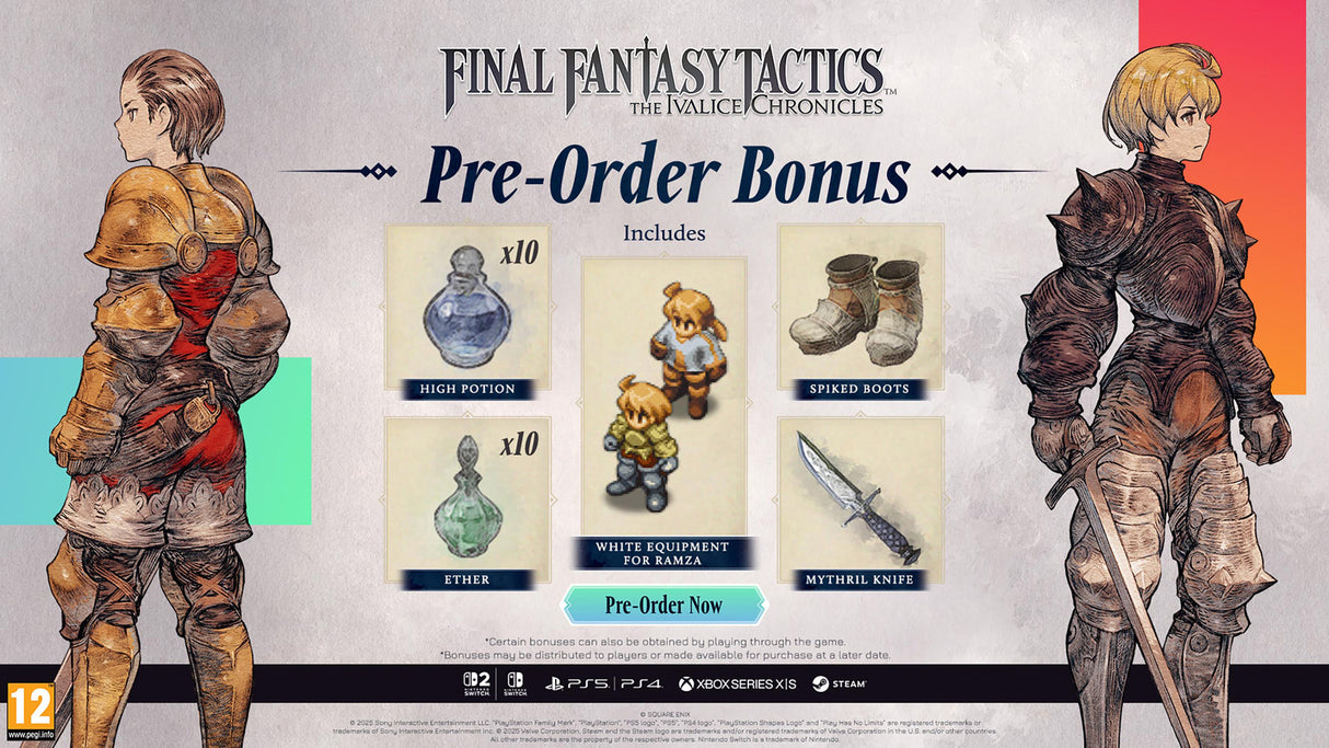 Final Fantasy Tactics: Ivalice Chronicles - PlayStation 5 - Video Games by Bandai Namco Entertainment The Chelsea Gamer