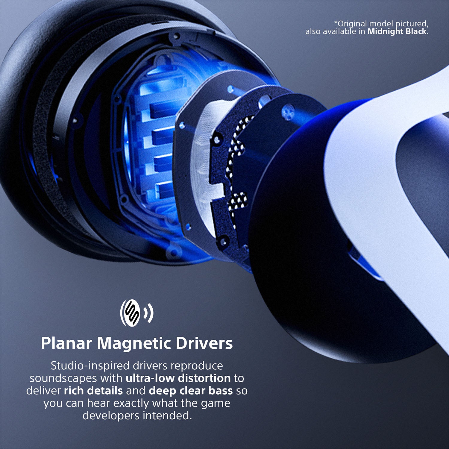 PULSE Elite™ Wireless Headset – Midnight Black - Console Accessories by Sony The Chelsea Gamer