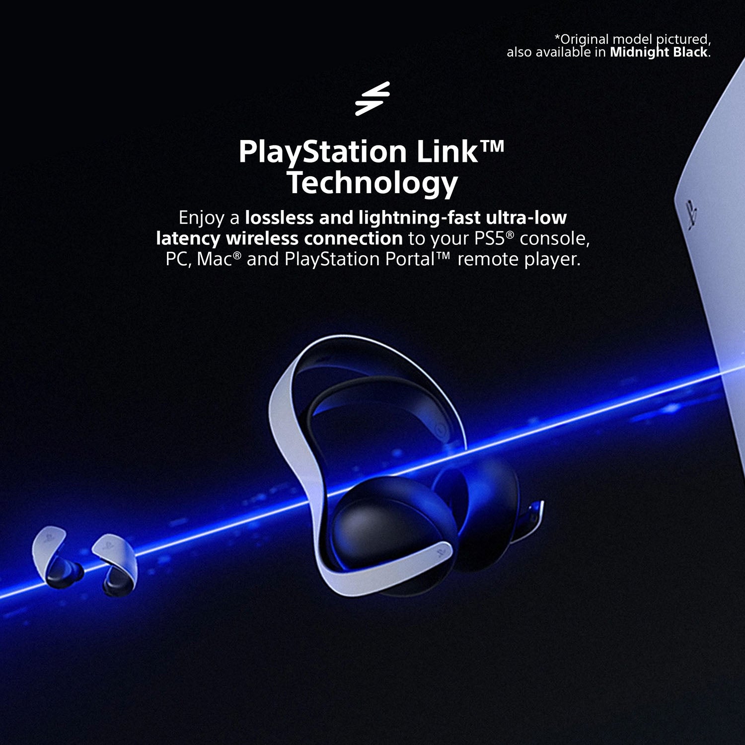 PULSE Elite™ Wireless Headset – Midnight Black - Console Accessories by Sony The Chelsea Gamer