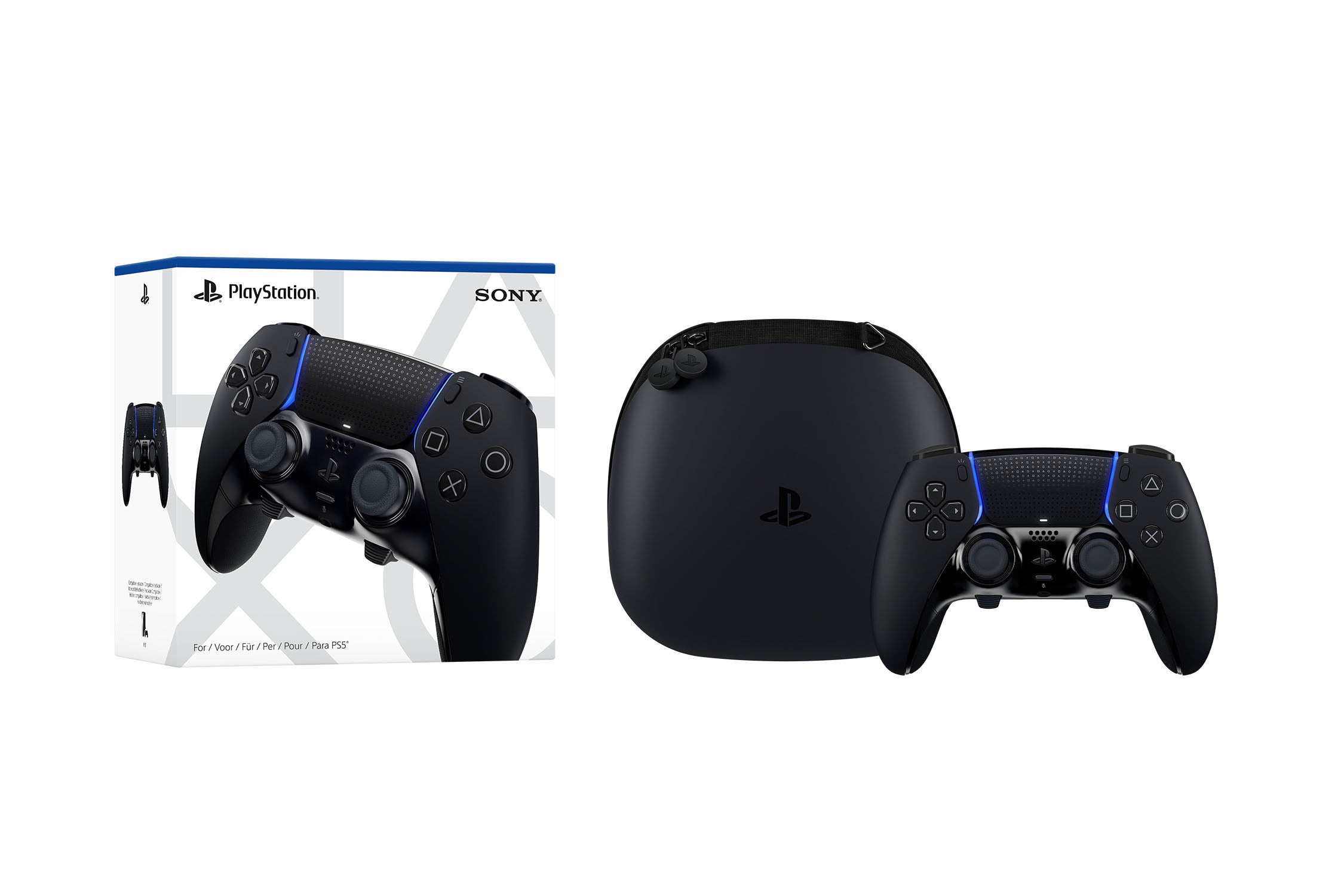 DualSense Edge™ Wireless Controller - Midnight Black - Console Accessories by Sony The Chelsea Gamer