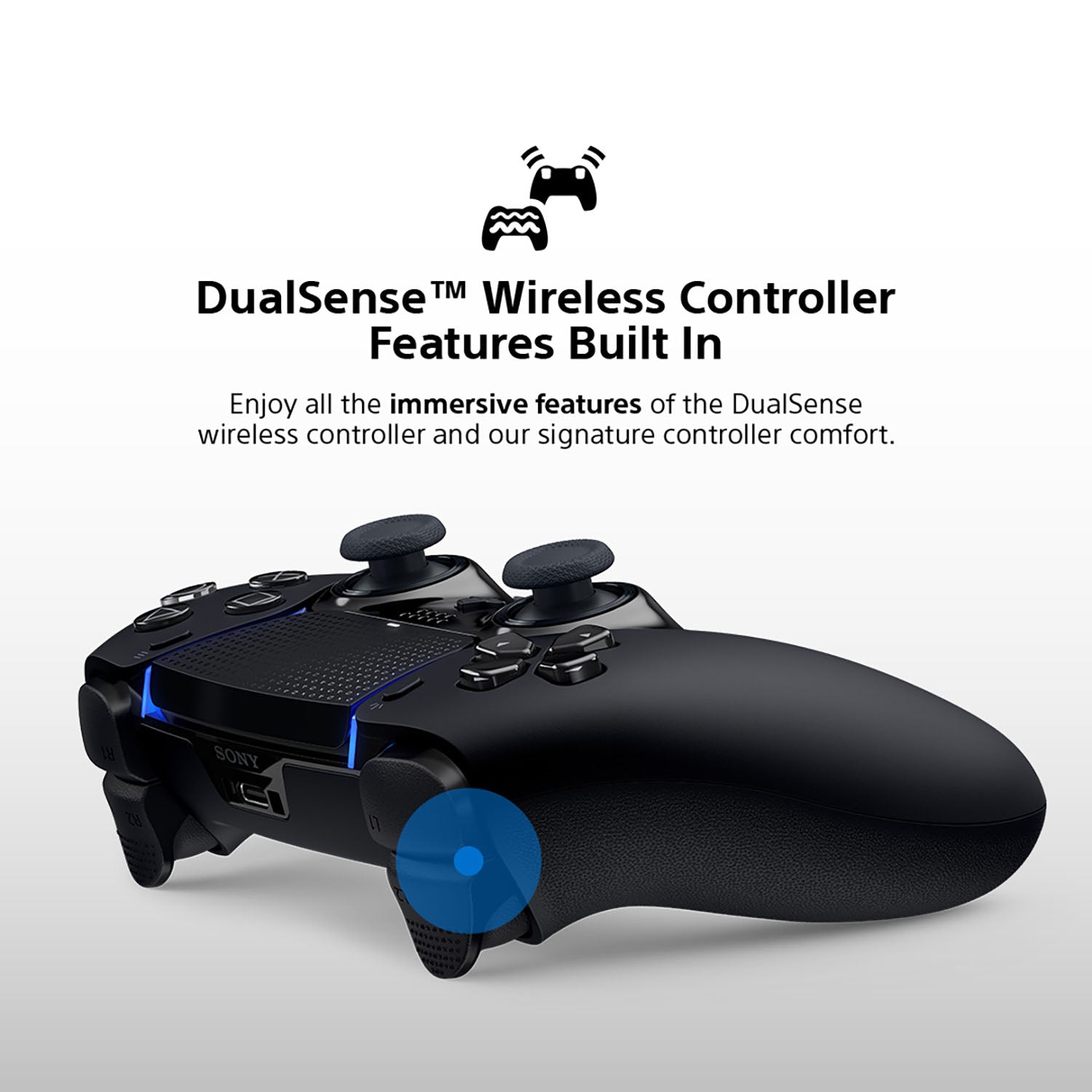 DualSense Edge™ Wireless Controller - Midnight Black - Console Accessories by Sony The Chelsea Gamer