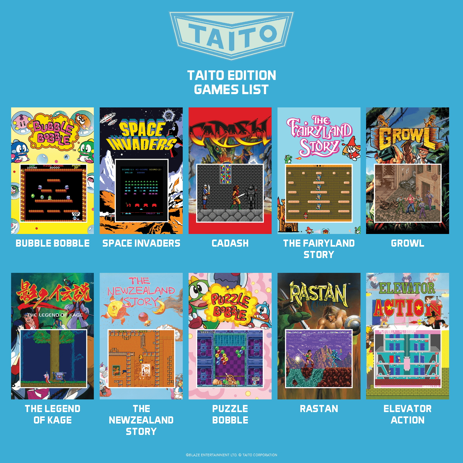 Evercade Alpha Taito Bartop Arcade - Console pack by Blaze The Chelsea Gamer