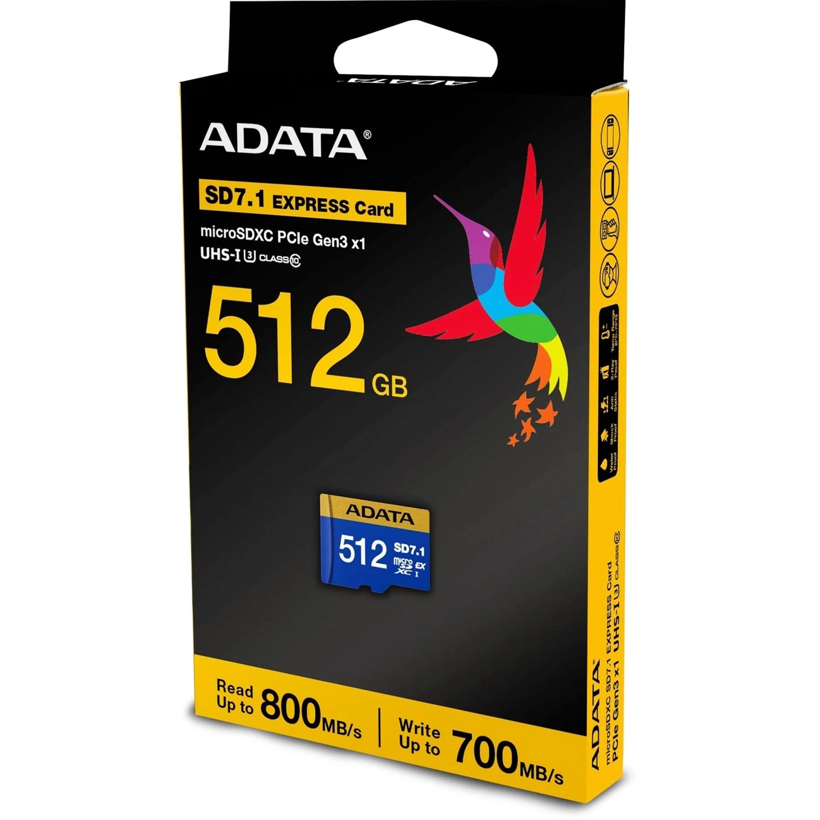 Premier Extreme 512GB microSDXC SD7.1 Express Card - Nintendo Switch 2 Ready - Console Accessories by ADATA The Chelsea Gamer