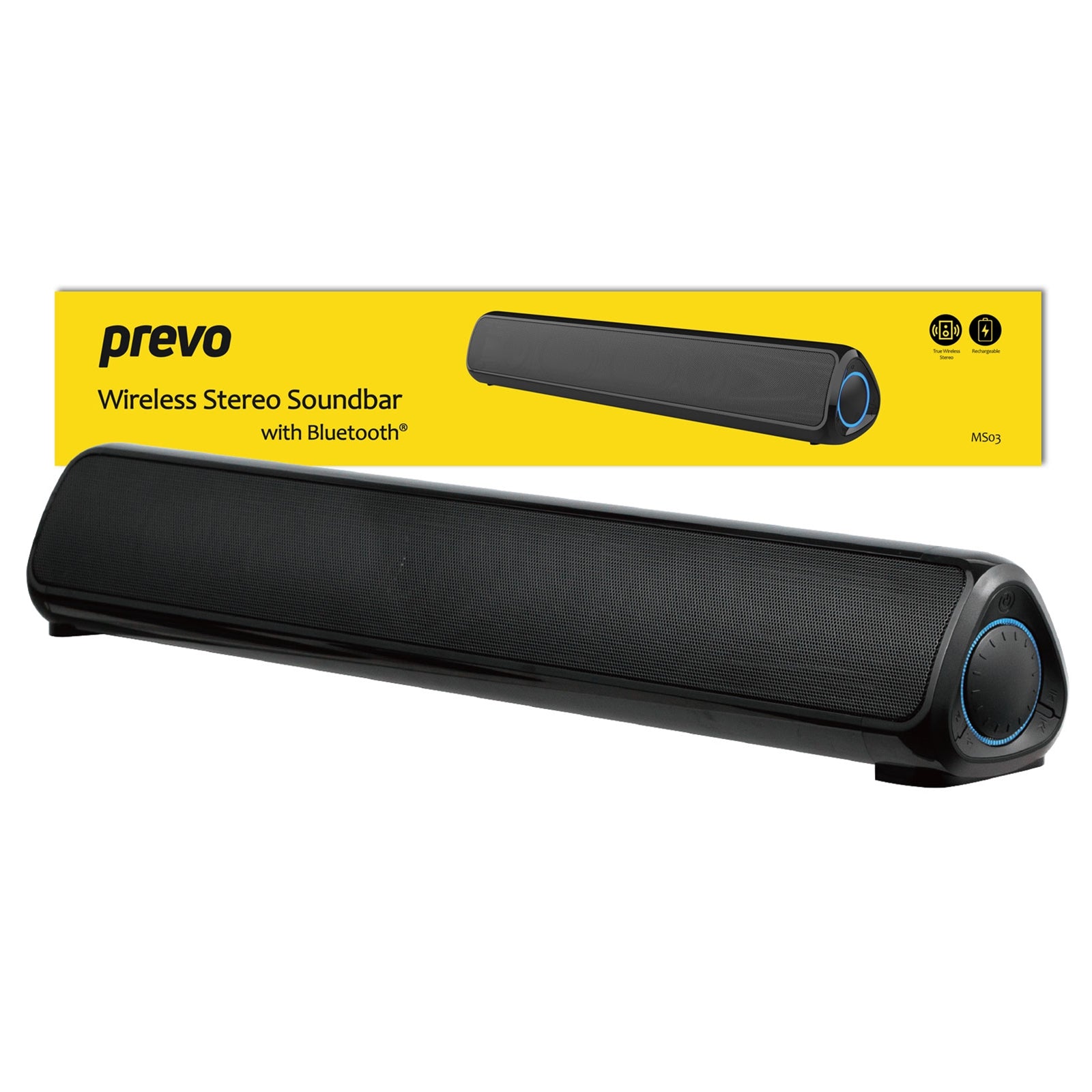 Prevo MS03 Wireless Bluetooth Speaker with Bluetooth - Console Accessories by Prevo The Chelsea Gamer