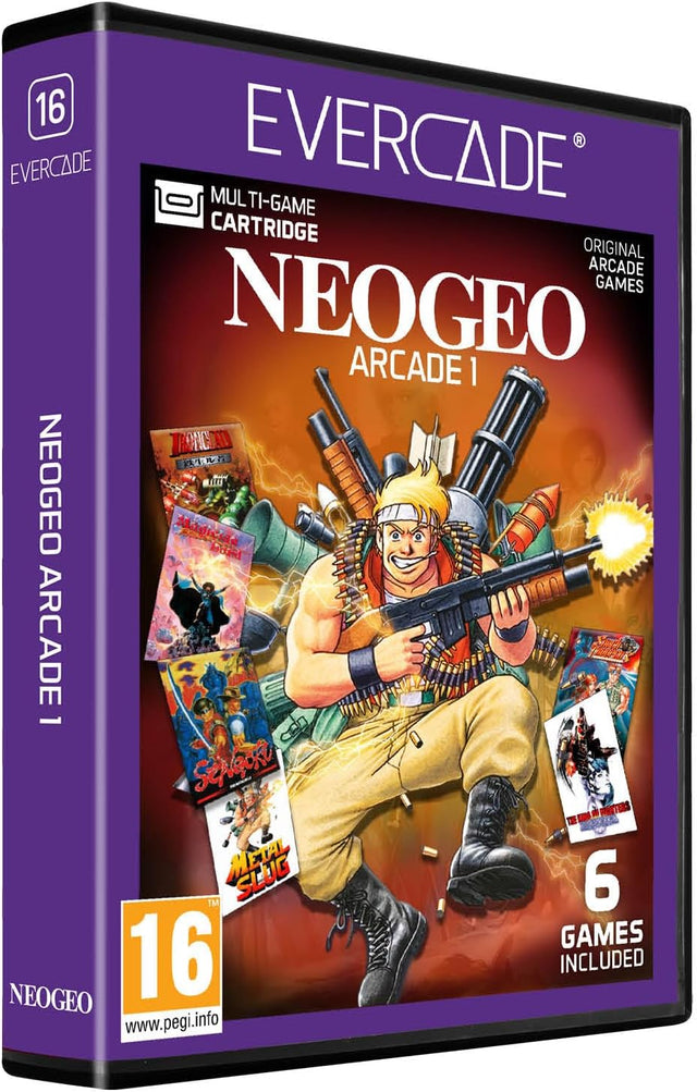 NEOGEO Arcade - Cart 1 - Evercade - Video Games by Blaze The Chelsea Gamer