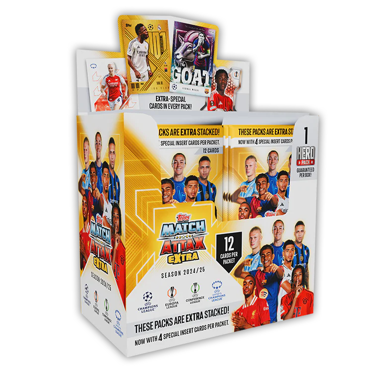 Match Attax Extra 24/25 - Booster Pack Box - 24 Packs - Merchandise by Topps The Chelsea Gamer