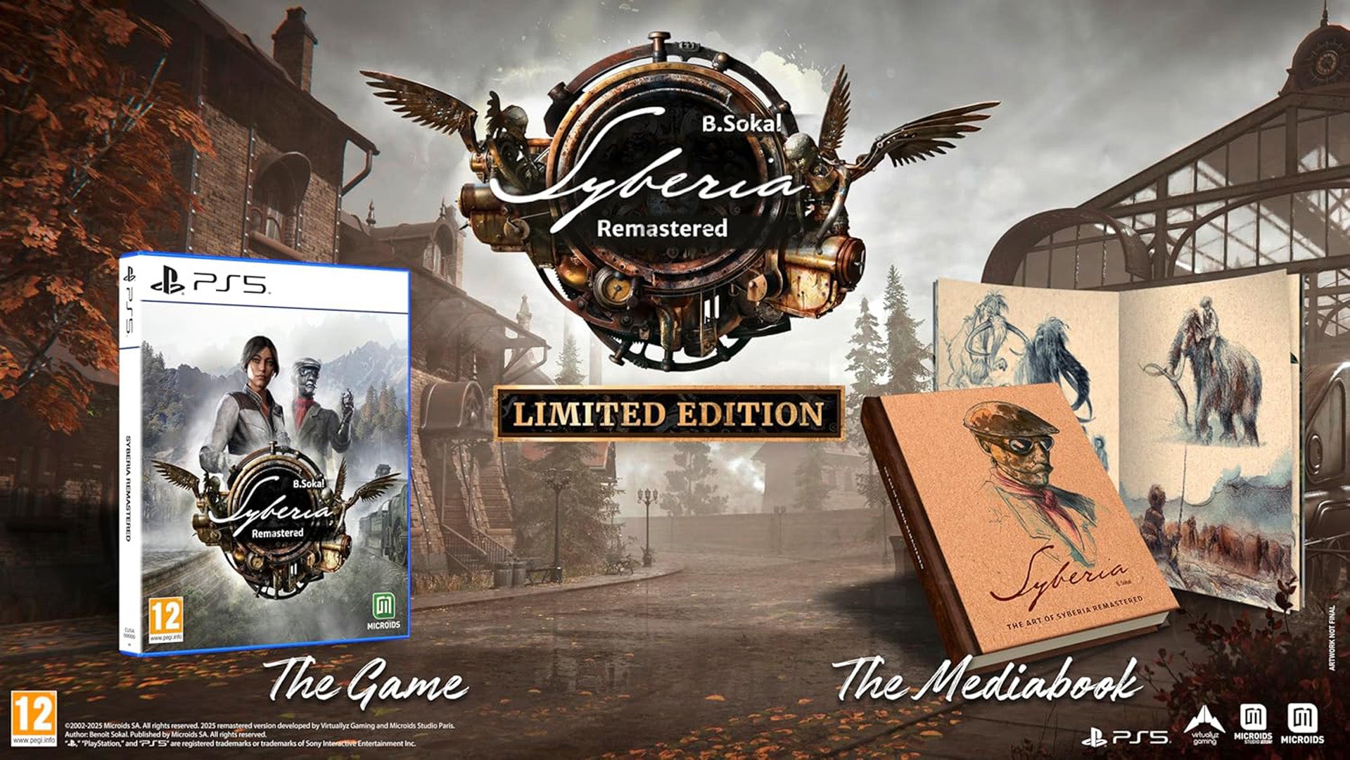 Syberia Remastered: Limited Edition - PlayStation 5 - Video Games by U&I The Chelsea Gamer