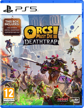 Orcs Must Die: Deathtrap! - PlayStation 5 - Video Games by Skybound Games The Chelsea Gamer