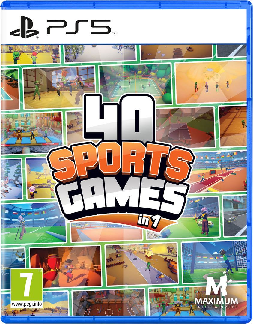 40 Sports Games in 1 - PlayStation 5 - Video Games by Maximum Games Ltd (UK Stock Account) The Chelsea Gamer