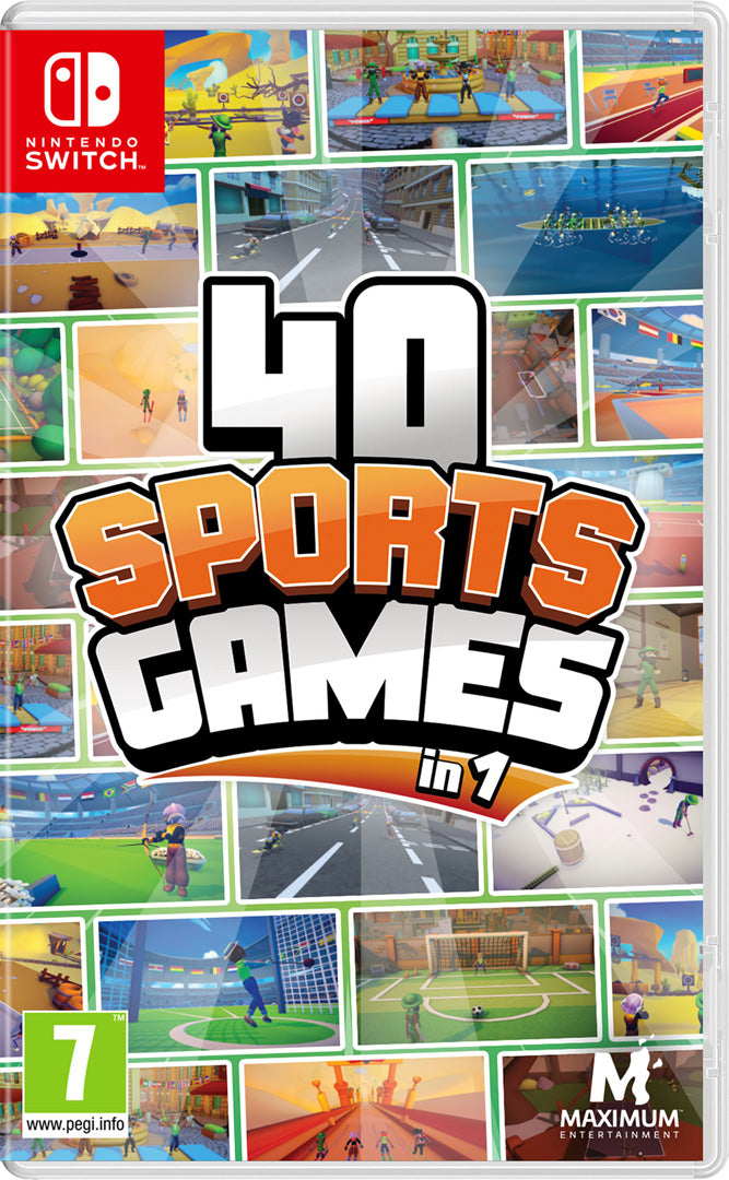 40 Sports Games in 1 - Nintendo Switch - Video Games by Maximum Games Ltd (UK Stock Account) The Chelsea Gamer