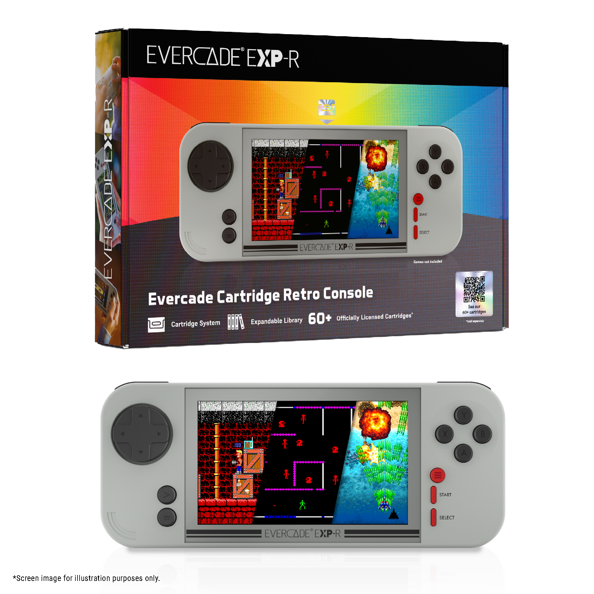 Evercade EXP-R - Solo - Console pack by Blaze The Chelsea Gamer