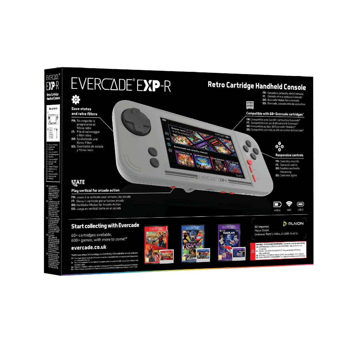 Evercade EXP-R & Taito Arcade 1 Bundle - Console pack by Blaze The Chelsea Gamer