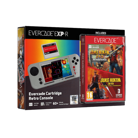 Evercade EXP-R & Duke Nukem Collection 1 Bundle - Console pack by Blaze The Chelsea Gamer