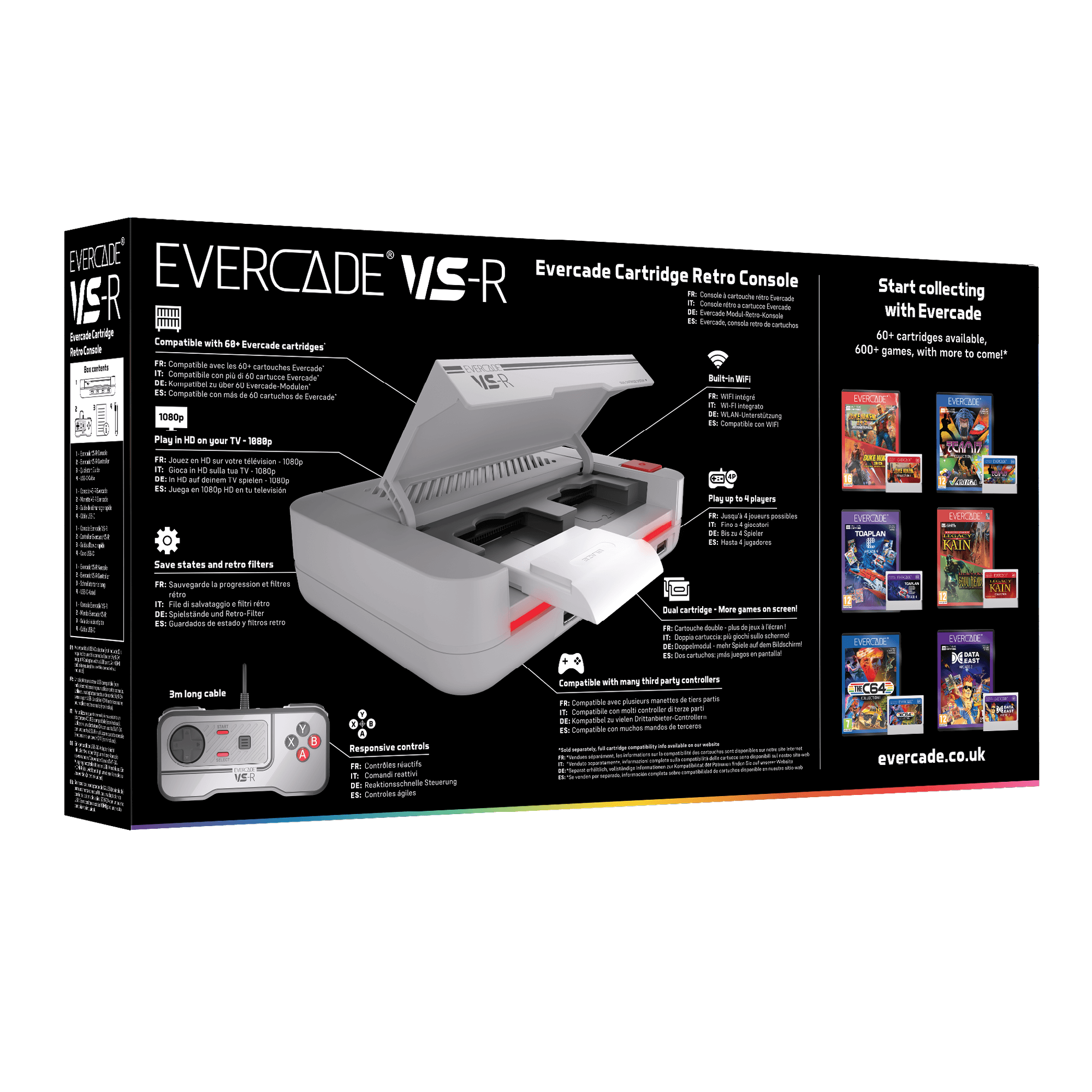 Evercade VS-R - Solo - Console pack by Blaze The Chelsea Gamer