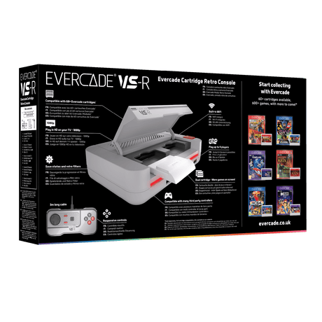 Evercade VS-R & Neogeo Arcade 1 Bundle - Console pack by Blaze The Chelsea Gamer