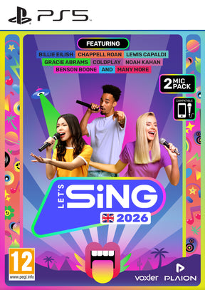 Let's Sing 2026 - 2-Mic - PlayStation 5 - Video Games by Voxler The Chelsea Gamer