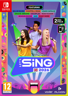 Let's Sing 2026 - 2-Mic - Nintendo Switch - Video Games by Voxler The Chelsea Gamer