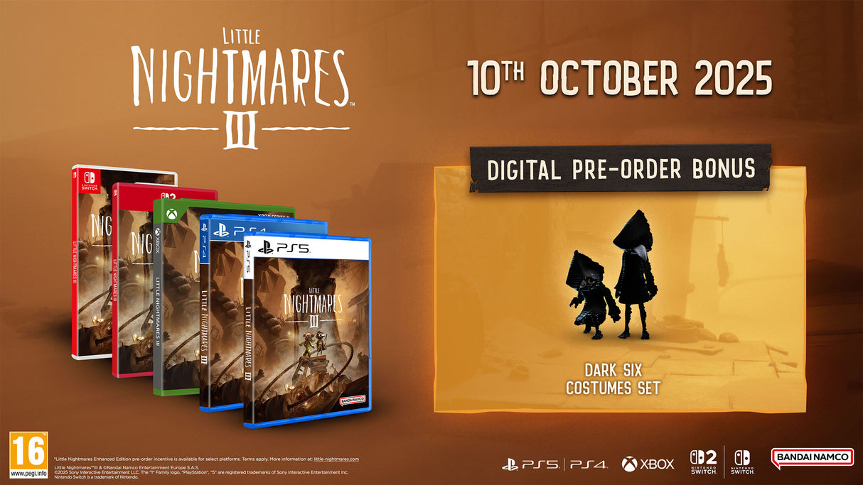 Little Nightmares III - PlayStation 5 - Video Games by Bandai Namco Entertainment The Chelsea Gamer