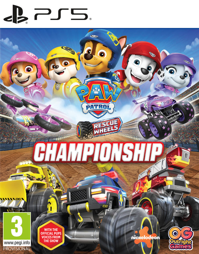 PAW Patrol™ Rescue Wheels™: Championship - PlayStation 5 - Video Games by Bandai Namco Entertainment The Chelsea Gamer