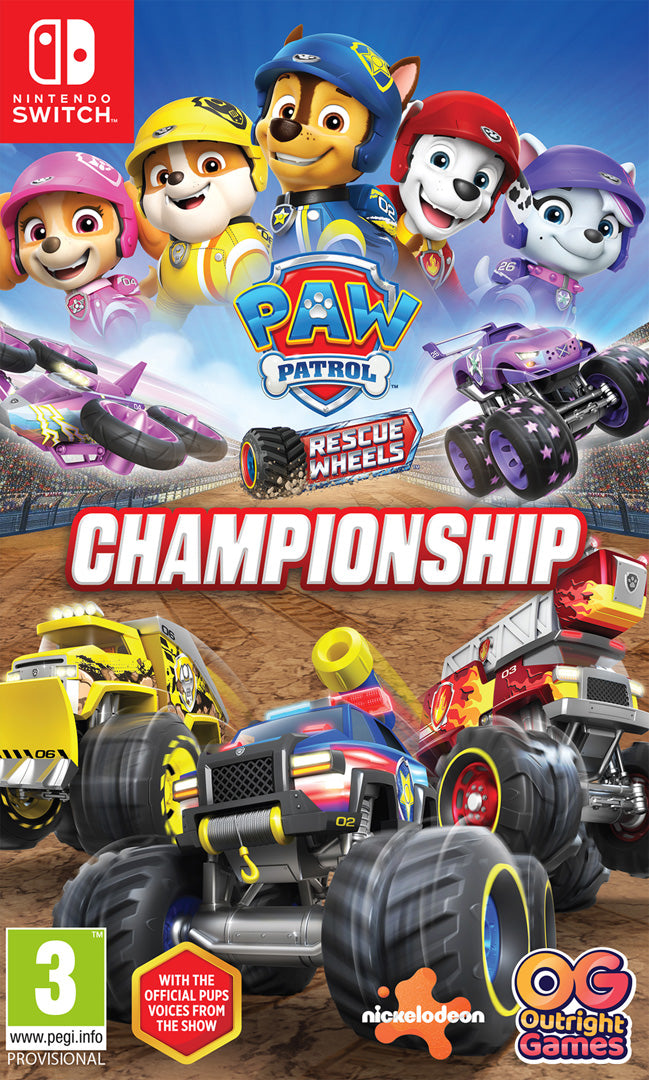 PAW Patrol™ Rescue Wheels™: Championship - Nintendo Switch - Video Games by Bandai Namco Entertainment The Chelsea Gamer