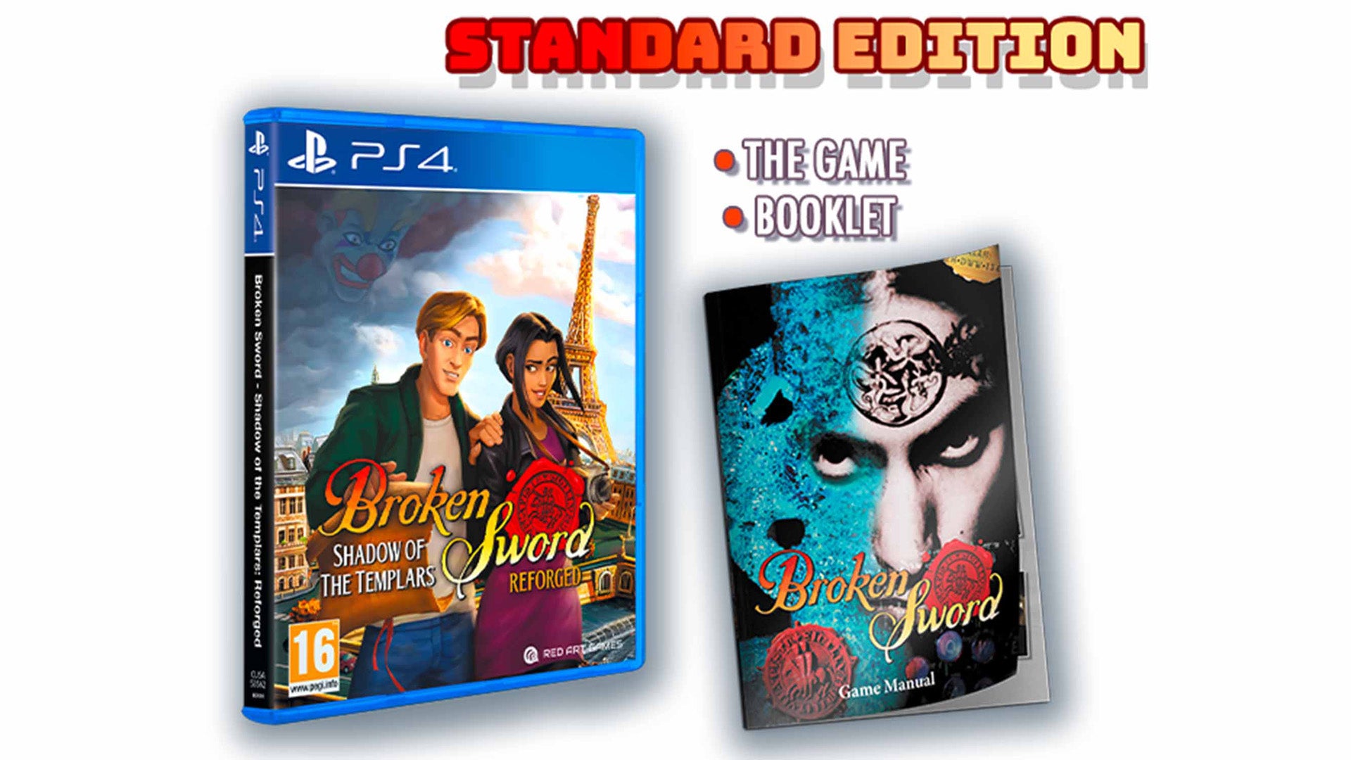 Broken Sword - Shadow of the Templars: Reforged - PlayStation 4 - Video Games by Red Art Games The Chelsea Gamer