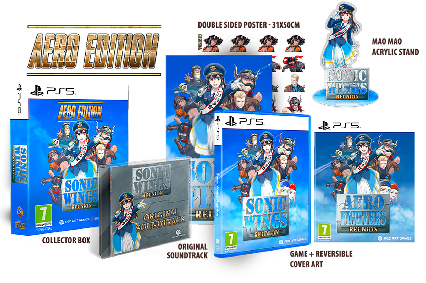 Sonic Wings Reunion Aero Edition - PlayStation 5 - Video Games by Red Art Games The Chelsea Gamer