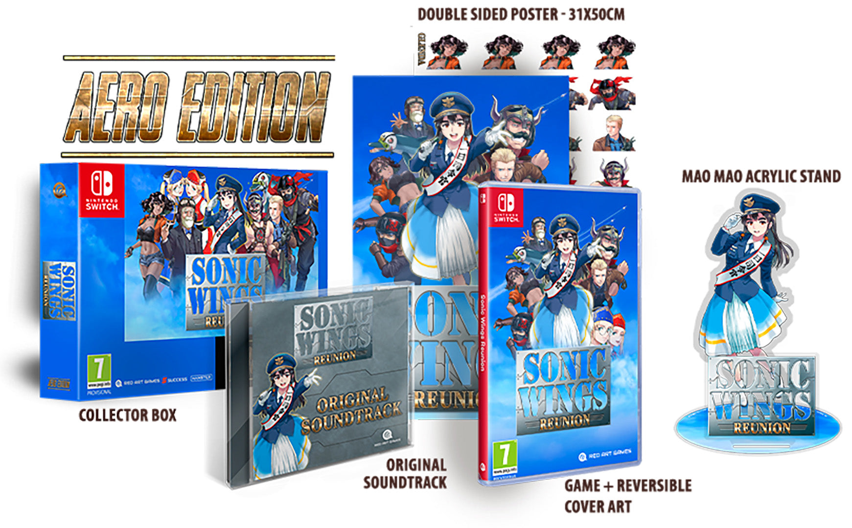 Sonic Wings Reunion Aero Edition - Nintendo Switch - Video Games by Red Art Games The Chelsea Gamer