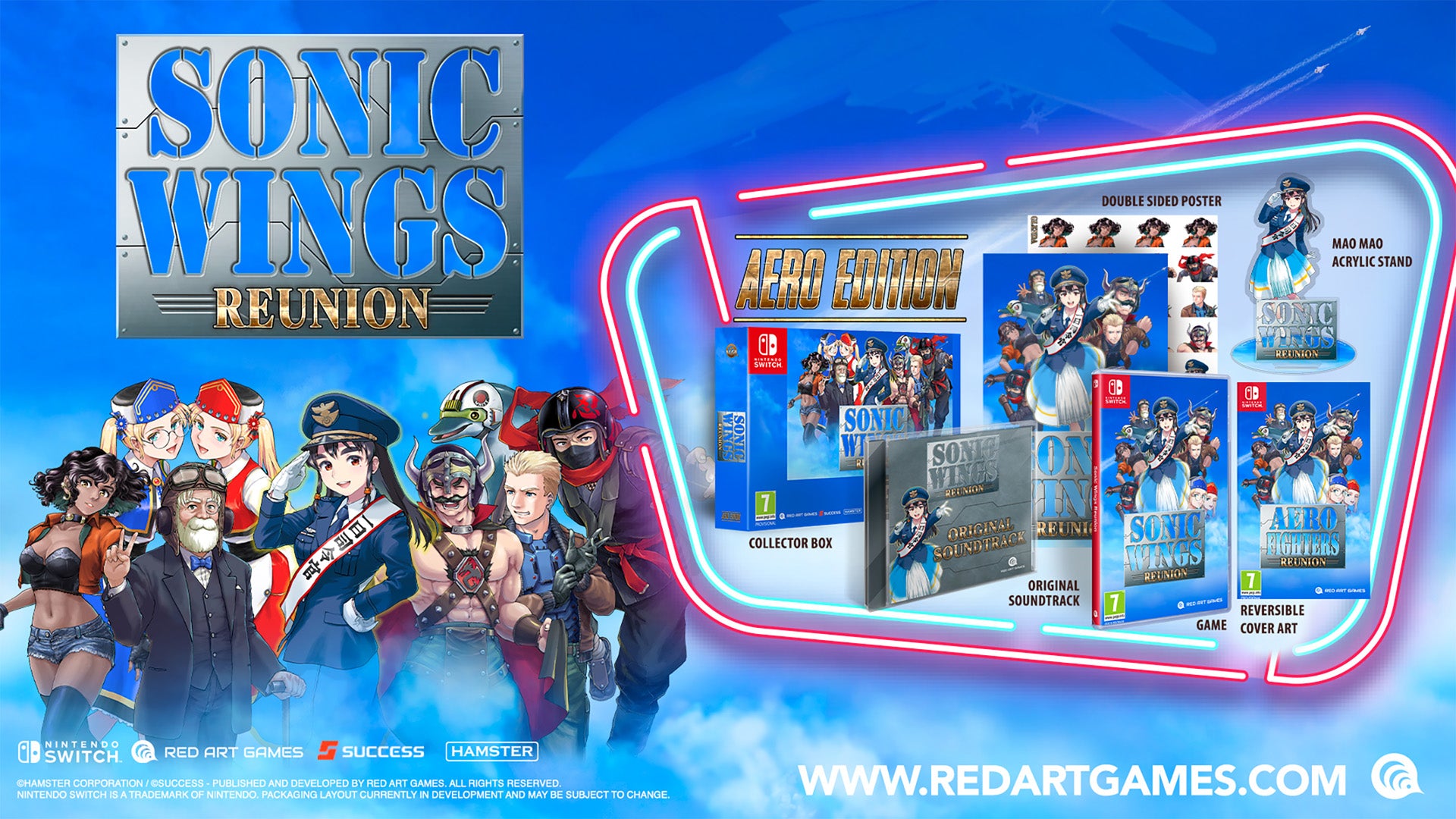 Sonic Wings Reunion Aero Edition - Nintendo Switch - Video Games by Red Art Games The Chelsea Gamer