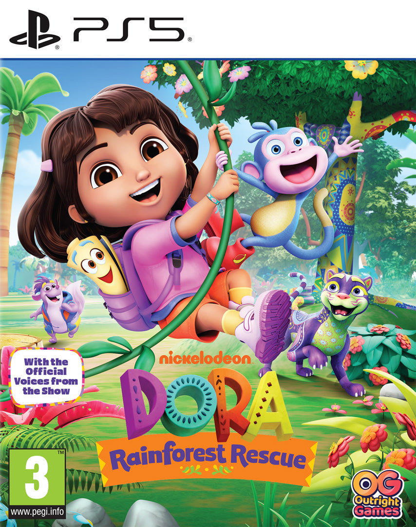 Dora™: Rainforest Rescue - PlayStation 5 - Video Games by Red Art Games The Chelsea Gamer