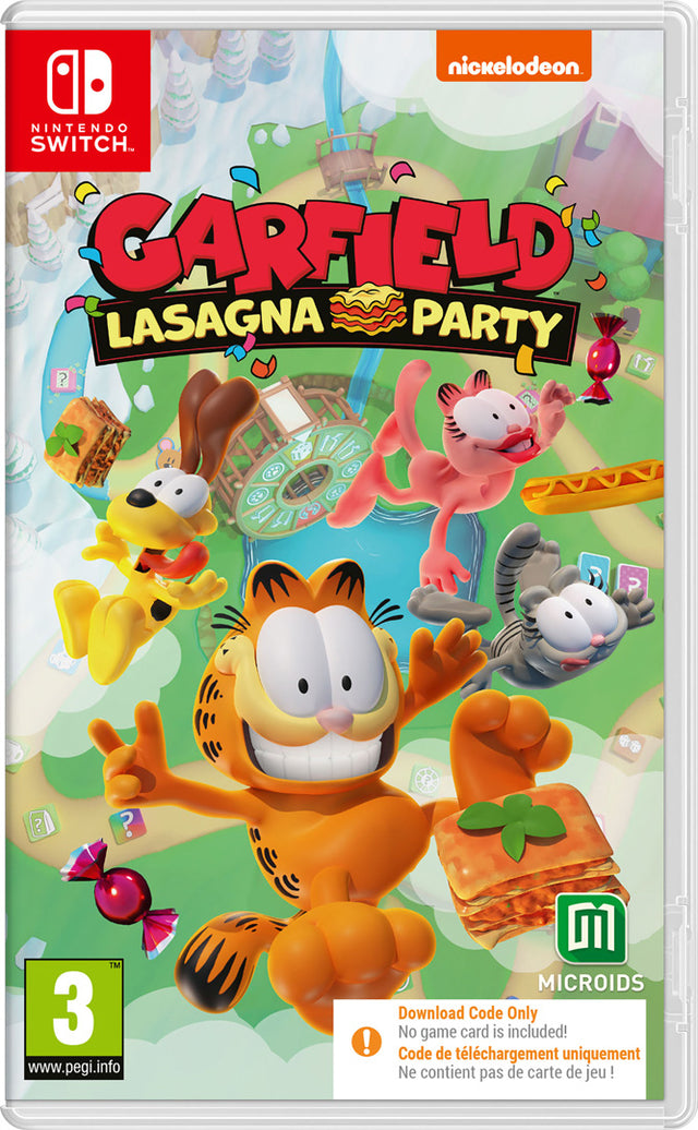 Garfield Lasagna Party - Nintendo Switch - Code In A Box - Video Games by Maximum Games Ltd (UK Stock Account) The Chelsea Gamer