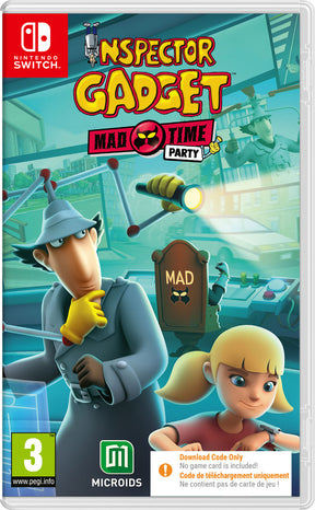 Inspector Gadget: Mad Time Party - Nintendo Switch - Code In A Box - Video Games by Maximum Games Ltd (UK Stock Account) The Chelsea Gamer