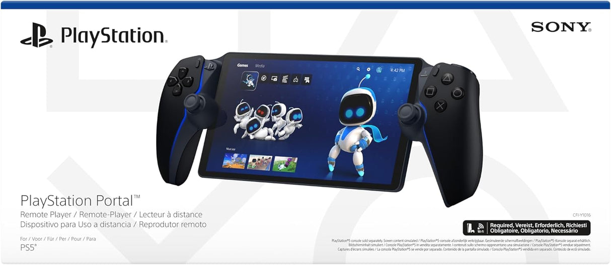 PlayStation Portal™ Remote Player For PS5® Console - Midnight Black - Console Accessories by Sony The Chelsea Gamer