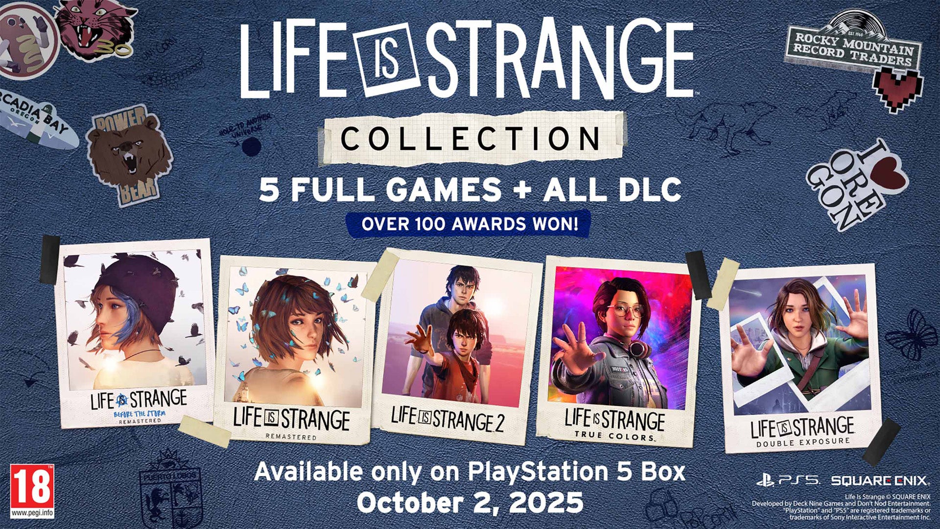 Life is Strange Collection - PlayStation 5 - Video Games by Bandai Namco Entertainment The Chelsea Gamer
