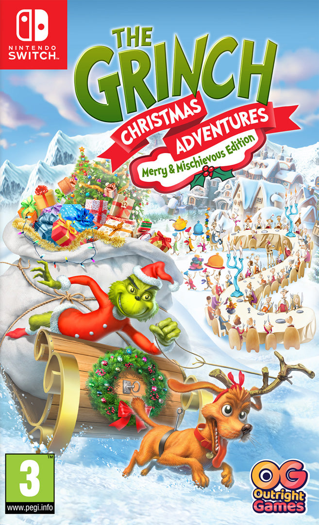 The Grinch Christmas Adventures: Merry & Mischievous Edition - Nintendo Switch - Video Games by Bandai Namco Entertainment The Chelsea Gamer