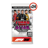 Topps Turbo Attax Formula 1® 2025 - Full box - contains 24 packets of Turbo Attax (240 cards) - Merchandise by Topps The Chelsea Gamer