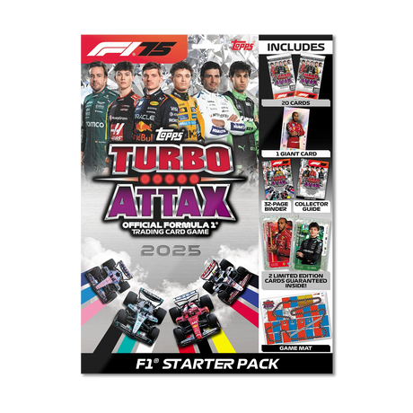 Topps Turbo Attax Formula 1® 2025 - Standard Starter Pack - Merchandise by Topps The Chelsea Gamer