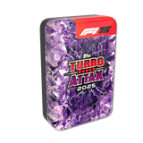 Topps Turbo Attax Formula 1® 2025 - Mega Tin - Lightning Lids - contains 66 cards including 6 LE's and 4 Exclusive 'Lightning Lids' Cards! - Merchandise by Topps The Chelsea Gamer